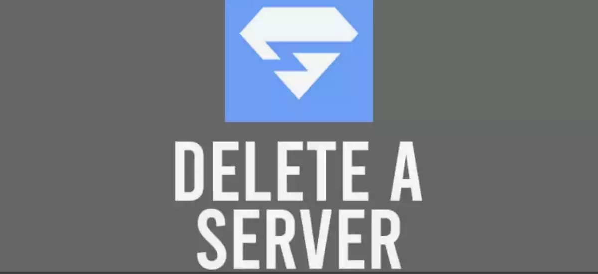 how to delete a minehut server